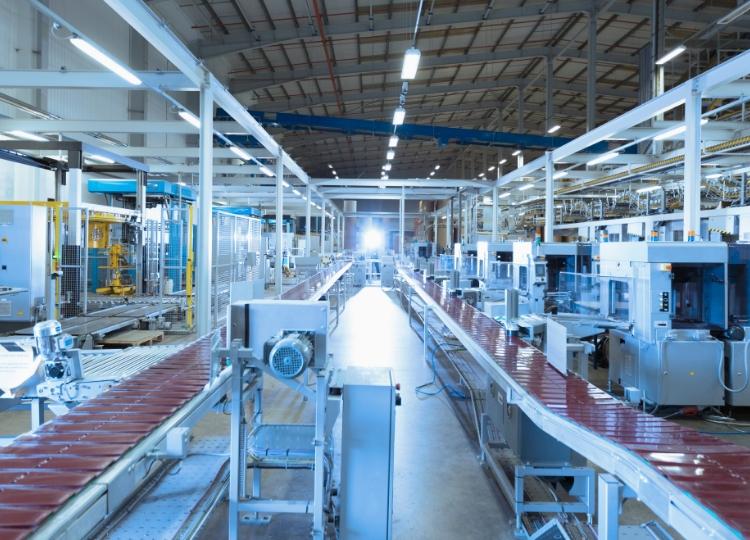 Ligne de production industrielle